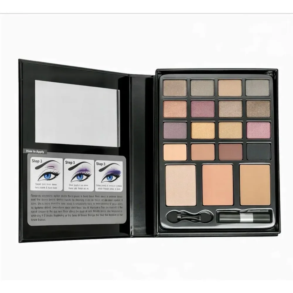 AMUSE COSMETICS - NWTIB - Beauty Diary Makeup Kit,19 Shades for a Complete Look